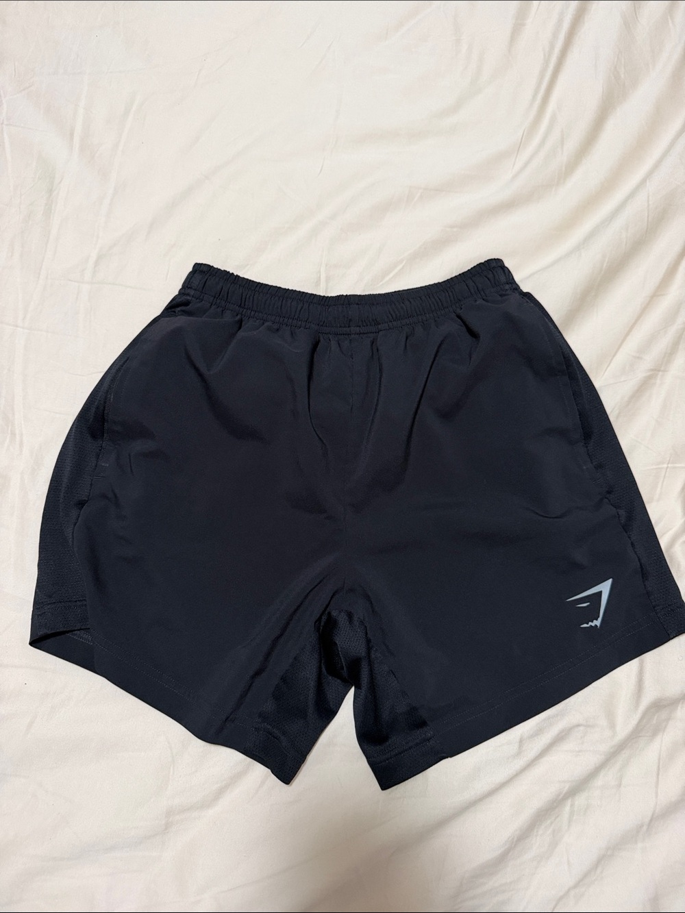 Gymshark Men’s Black Training Shorts with Reflective Logo